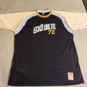 Ecko Unltd. black and cream‎ streetwear shirt 2XL